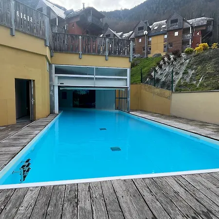 Apartment 2-4 Personnes Avec 1 - Les 100 Lacs A Avec Balcon Et Piscine Chauffee Cauterets